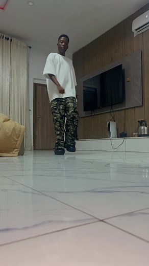 Dynamic Dance Moves in a Modern Living Room