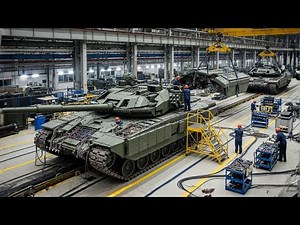 Inside the Tank Factory | How Modern Battle Tanks Are Built Step by Step