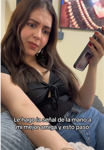 La señal de la muy importante | la señal de la mano