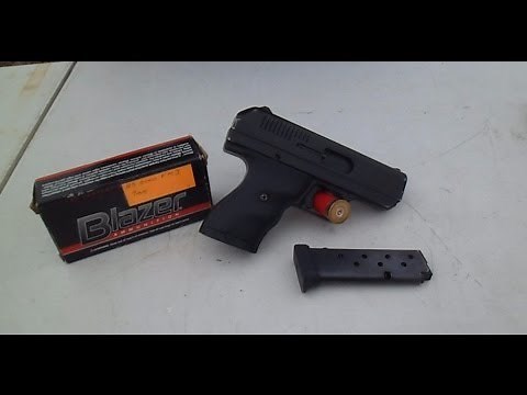 Hi-Point C9 Compact 9mm Pistol: Firearm Shooting Review (HD)