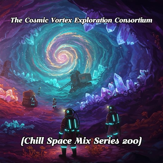 The Cosmic Vortex Exploration Consortium [Chill Space Mix Series 200] https://youtu.be/BsQ109C81YM Our Psychill Mining Consortium has delved so deep in our search for buried treasure that we have discovered a vortex into a realm of pure chill. Morrisound - Genesis Potilotti - Love Forgotten Dreams - Song of the Falling Astronaut Friends of Hannes - A Daydream on Koh Tao Memorio - Sacred Soul Shabboo Harper - Aquarius Noima Raveway - Pathway of Mirage Ten Madison - Amethyst Boketto - Seek Blind M