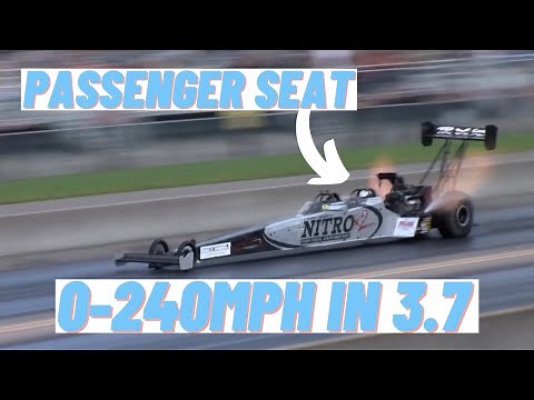 Worlds First Top Fuel Dragster Passenger Ride costs $9,995
