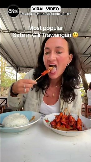 Bule Ini 5 Tahun Vegetarian, Sampai Indonesia Datang Menggoda‼️ #reaksibule #shorts #viralvideo