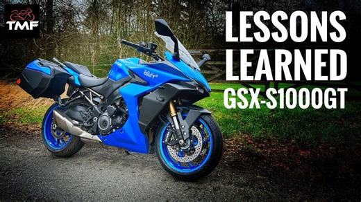 2022 Suzuki GSX S1000GT - Lessons learned review