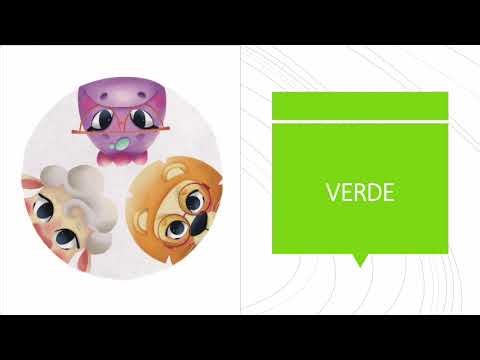 🌿 Canción Infantil del Color Verde | Aprende los Colores 🎶💚