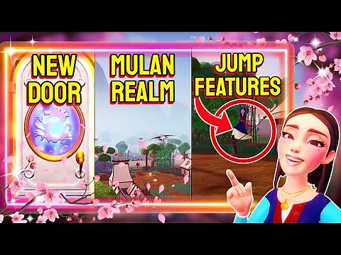 NEW MULAN REALM FIRST LOOK Training Outfits JUMPING and MORE Disney Dreamlight Valley