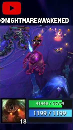 50k HP Nautilus ARAM Mayhem #aram #leagueoflegends #arammayhem