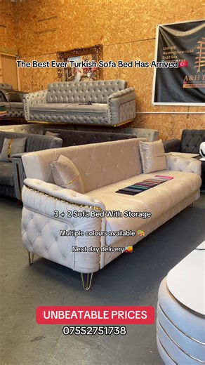 Premium Turkish Sofa Bed for Modern Living