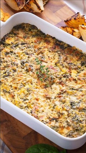 Baked Spinach and Artichoke Casserole