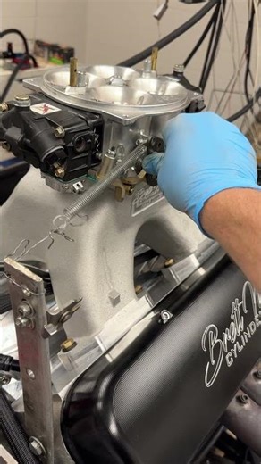 438” small block Mopar on the dyno today. #dragracing