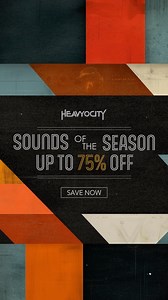 26 reactions | The Sound of the Season Sale is Live! Save up to 75% off Heavyocity instruments and effects. Stack your savings with an extra 10% off when you buy 3+ products (some exclusions apply). Whether you’re scoring, producing, writing, or sound designing, this is your moment. More inspiration for less. Offer ends December 12th. SAVE BIG at the link in our bio. #heavyocity #savings #holidaysavings #blackfriday #composer #scoring | Heavyocity | Facebook