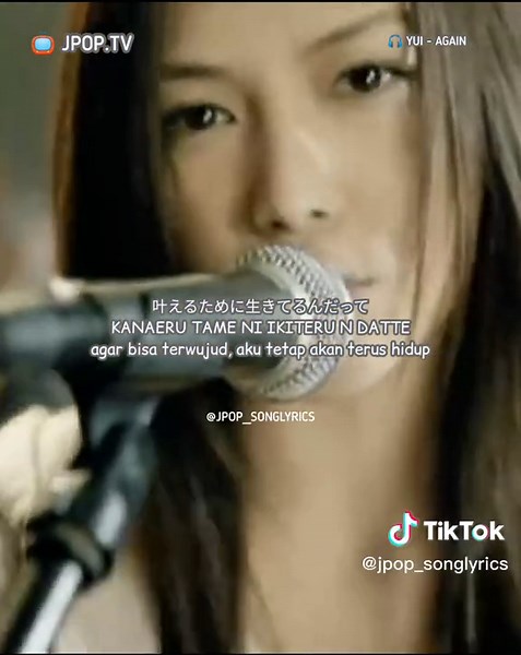 [YUI - AGAIN] Again adalah opening song pertama dari anime terkenal Fullmetal Alchemist: Brotherhood yang rilis dari 2009 lalu. sedangkan lagu ini dirilis pada tahun 2004. #yui #again #fullmetalalchemist #fullmetalalchemistbrotherhood #jpop #anime #fyp