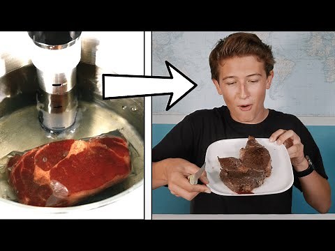 Cooking Steak In A Bag (Sous Vide Science)