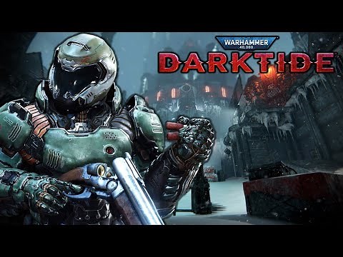The DOOM Super Shotgun comes to DARKTIDE - Secrets of the Machine God New Map Gameplay