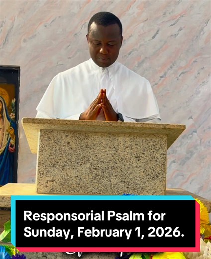 Responsorial Psalm for Sunday, February 1, 2026. FORTH SUNDAY OF THE YEAR A R/. How happy are the poor in the spirit; theirs is the kingdom of heaven. #responsorialpsalm #frsmash #catholic #choir #sunday