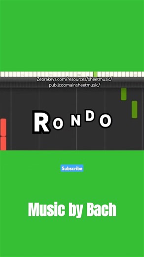 Bach's Classical Music "Rondo"