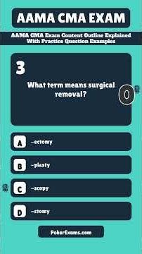 AAMA CMA Exam AAMA CMA Exam Content Outline Explained With Practice Question Examples