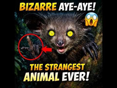The Bizarre Aye-Aye – The Strangest Animal in the World! 🐒🌿