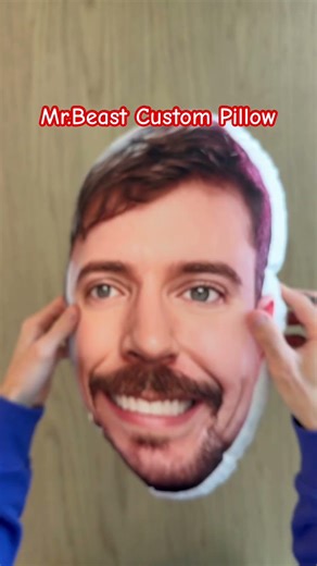 Mr beast Custom pillow