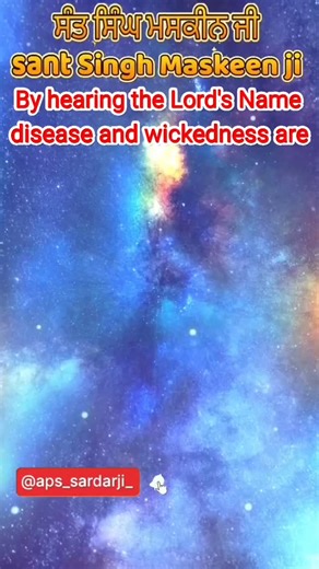 Aps Sardarji on Instagram: ""Apna Naam Japna | Dhan Nahi, Naam Da Mol" @aps_sardarji_ From fathers passing wealth to sons, to saints passing light through words — Guru Granth Sahib Ji reminds us: “Apne hathi apna aape hi kaaj swariye.” No one can give you another’s Naam, another’s Bhagti, another’s realization. This is the true inheritance — earned by remembrance, not received by blood. Listen to this profound reflection on Guru Ram Das Ji’s wisdom, Sheikh Trilochan, Meera Bai, and the eternal t