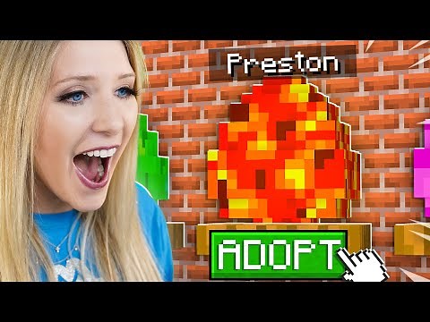 So I Adopted PrestonPlayz in Minecraft...