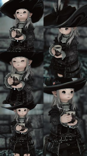 Even adventurers need tea breaks. #ffxiv #lalafell #finalfantasyxiv #fyp #ff14