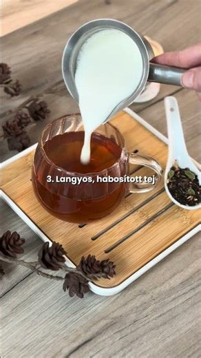 Chai Latte recept #tea #teatime #chailatte #recipe