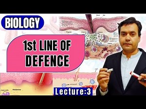 1st Line Of Defense || Immunity || Dr Mushtaq Pashto Lectures || Biology class 11