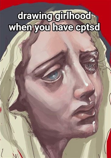 another peice close to the heart.. whats new lol #cptsd #digitalart #speedpaint