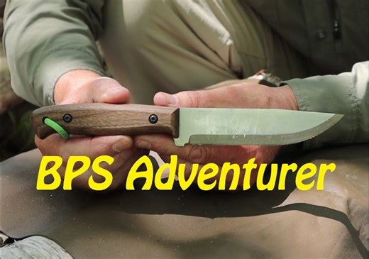 The Adventurer from BPS Knives - High Value Bushcraft Knife from Ukraine