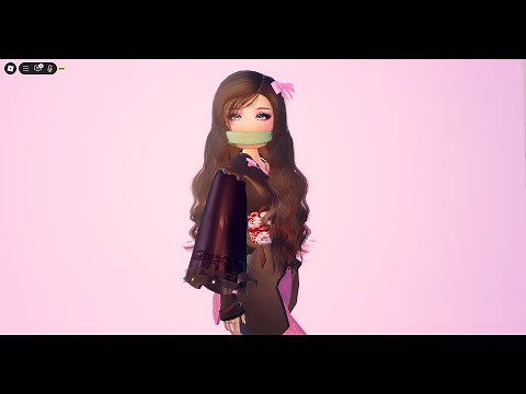 Nezuko VIBES?! Slay This Demon Slayer Look in DTI 💖🔥