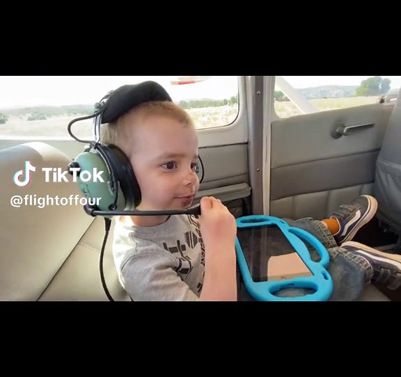 No one talks about how cute the kids are using the headset. Before my husband had his pilots license we would fly with a friend so I was always in tbe back but it was great to see our oldest experience flying. @PigeonPilot #cessna172 #plane #flying #cessna #pigeon #oldvideo #dirty
