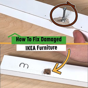 3 Ways to Repair Damaged IKEA Furniture | Everyday Home Repairs