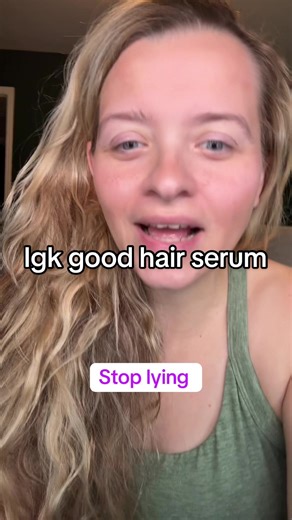 Friz control I what you find with this Igk good hair serum from their good behavior line #igk @IGK Hair #igkhair #hairseeum #frizzyhair #frizzcontrol #wavyhair #humidity #dealsforyoudays #shopicons