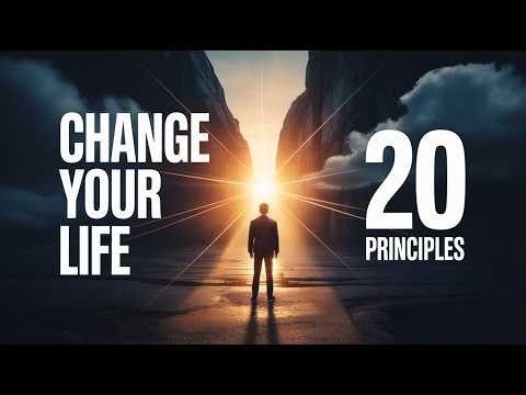 The 20 Life Principles Every Successful Person Follows ( Powerful Motivation)