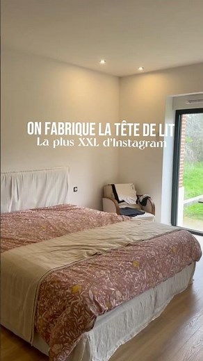 DIY XXL Headboard #diy #renovation