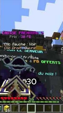 Pack opening sur Serenity Craft !! #minecraft