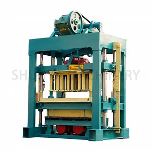 [Hot Item] Semi Automatic Simple Concrete Brick Block Making Machine Production Line