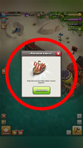 I was forced to play the night village in Clash of Clans