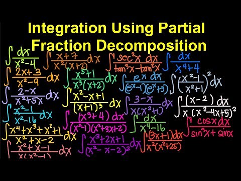 Integration Using Partial Fraction Decomposition (Case 1) (Live Stream)
