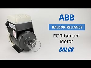 ABB Baldor-Reliance EC Titanium Motor