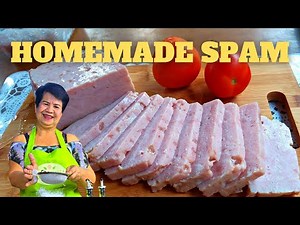Homemade Spam - Pork Luncheon Meat