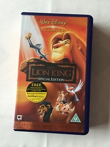 The Lion King Special Edition Disney VHS Video  | eBay UK
