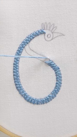 80K views · 1.9K reactions | Herringbone Stitch | Basic Hand Embroidery Stitch #trendingreels #viralreels #reelsfb | ABI Stitch | Facebook