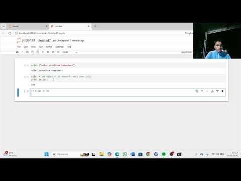 TUGAS PEMOGRAMAN PYTHON LAB INDRAJA
