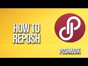 How To Reposh Poshmark Tutorial