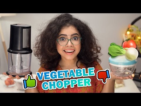 VEGETABLE CHOPPERS!! Electric VS Manual Does it Work?? | Honest Review Ep 5 | Wonder Munna Unplugged