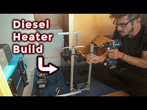 Diesel Heater Install on my Box Truck camper | Sunster Toolbox HTB1