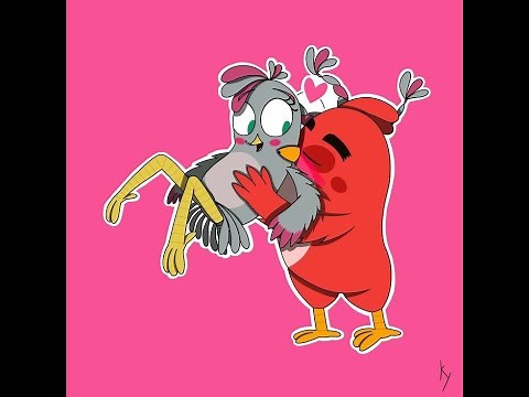 Angry Birds 2 Red x Silver(Redilver) best drawing 365 Katty Perry ft Zedd