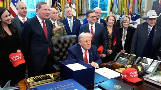 Trump signs bill to end partial government shutdown, setting stage for next fight